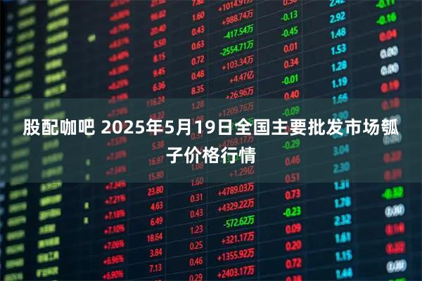 股配咖吧 2025年5月19日全国主要批发市场瓠子价格行情
